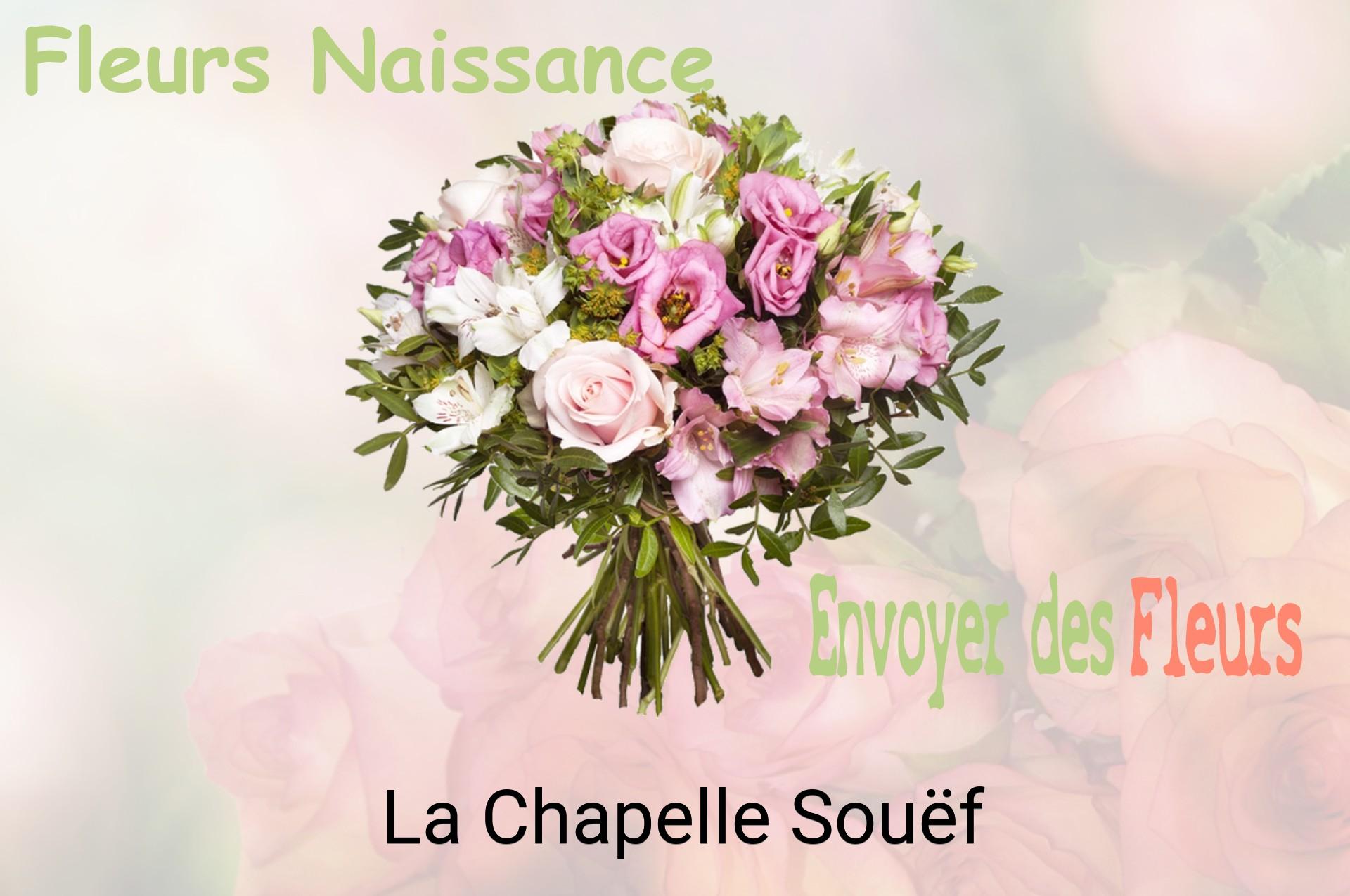 Bouquet de fleurs de naissance livré à La Chapelle-Souëf