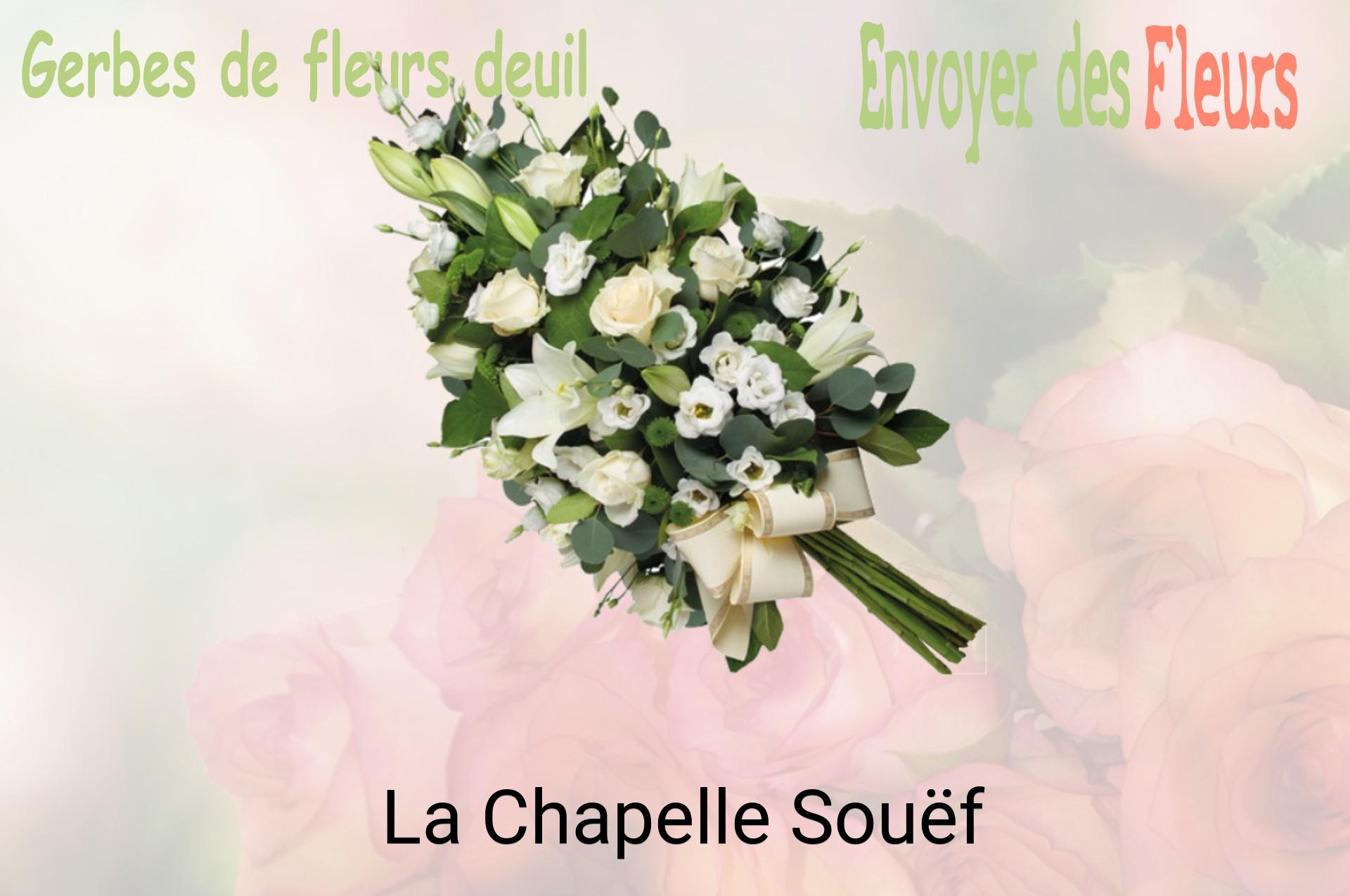 Gerbe de fleurs de deuil livrée à La Chapelle-Souëf