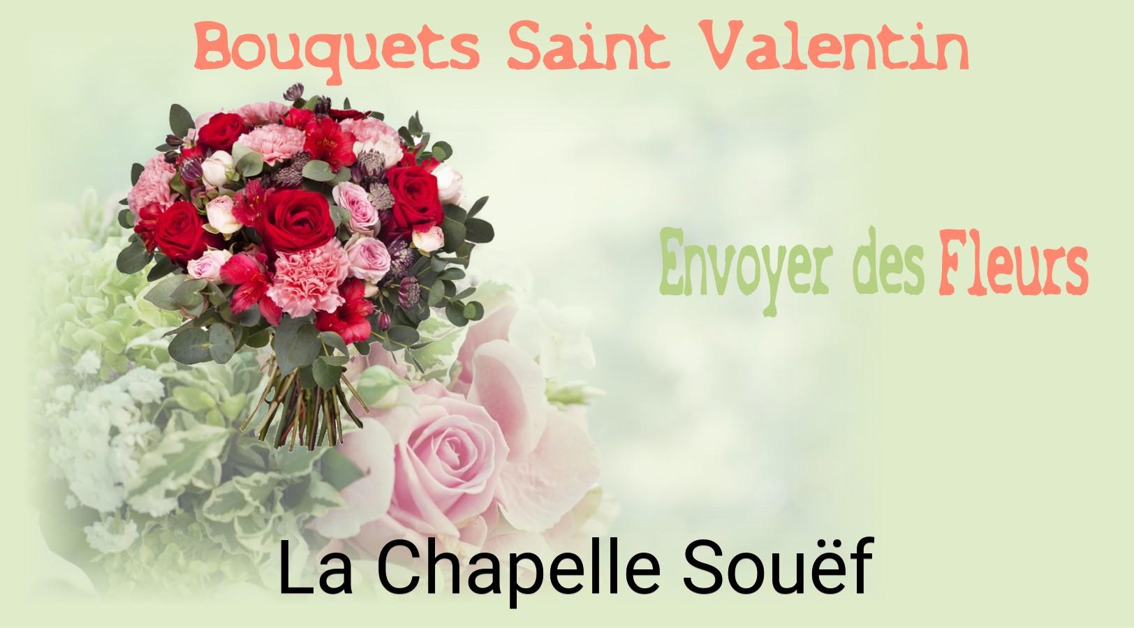 Roses de Saint-Valentin livrées à La Chapelle-Souëf